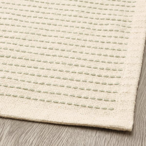 IKEA STARREKLINTE Rug Flatwoven Natural/light Green 3 ' 11 "x5 ' 11 "