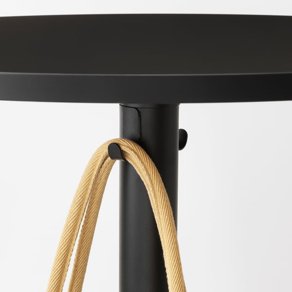 IKEA STENSELE Bar Table Anthracite/anthracite 27 3/8 "