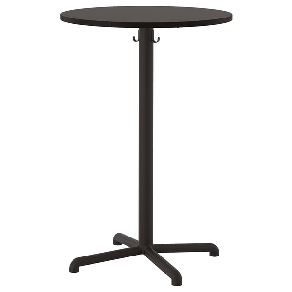 IKEA STENSELE Bar table anthracite/anthracite 27 3/8 "