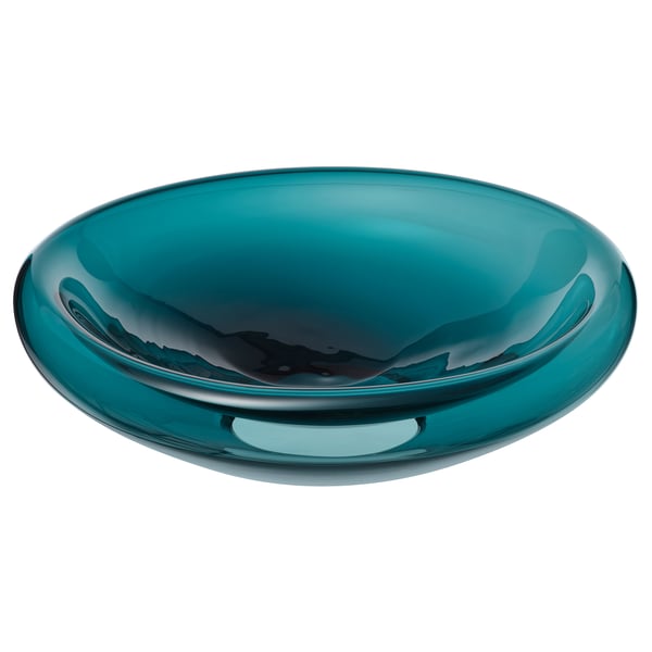 IKEA STOCKHOLM 2025 Bowl dark blue-turquoise 13 ½ "