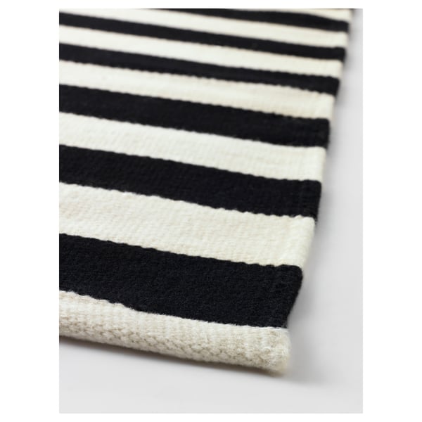 IKEA STOCKHOLM Rug Flatwoven Handmade/stripe Black/off-white 8 ' 2 "x11 ' 6 "