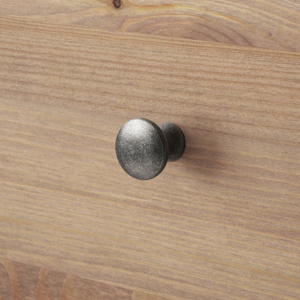 IKEA STOREMOLLA 3-drawer Chest Gray-brown Stained 36 5/8x19 5/8x35 7/8 "