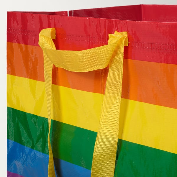 IKEA STORSTOMMA Shopping Bag Large Multicolor 2401 Oz
