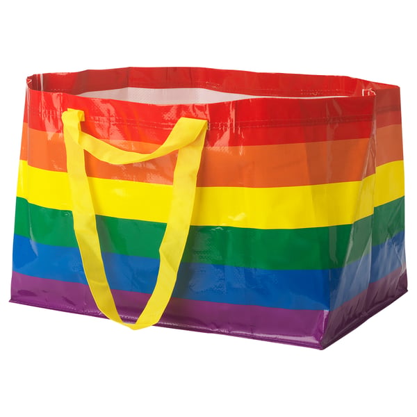 IKEA STORSTOMMA Shopping bag large multicolor 2401 oz
