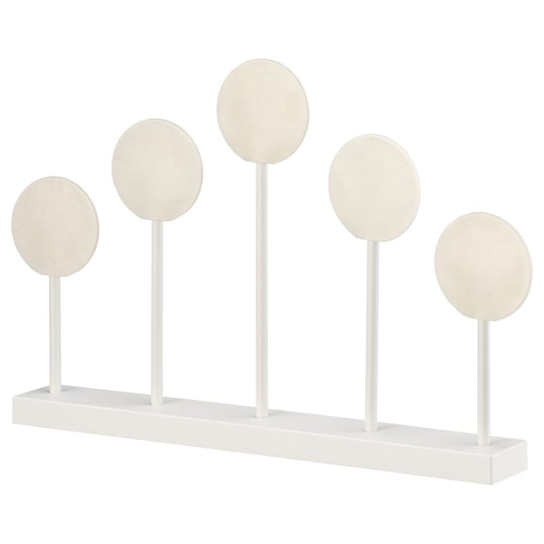 IKEA STRÅLA LED candelabra lollipops battery operated/white