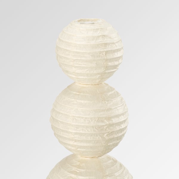 IKEA STRÅLA LED Decorative Table Lamp Ball Shape Battery Operated/white