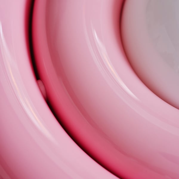 IKEA STRÅLA LED Decorative Table Lamp Plastic/battery Operated Pink