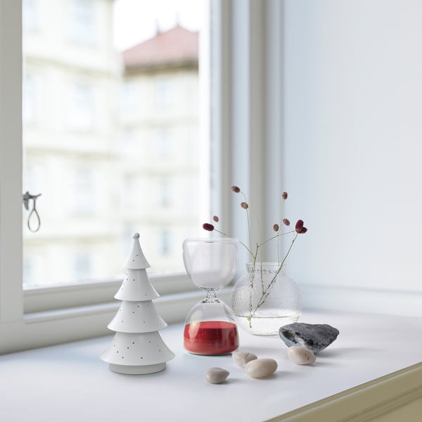 IKEA STRÅLA LED Decorative Table Lamp Tree Metal/battery Operated 7 1/8 "