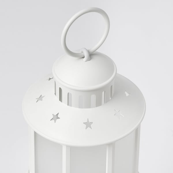 IKEA STRÅLA LED Lantern Battery Operated White 5 1/8 "