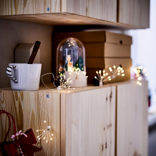 IKEA STRÅLA LED Lighting Chain With 10 Lights Sparkler/battery Operated