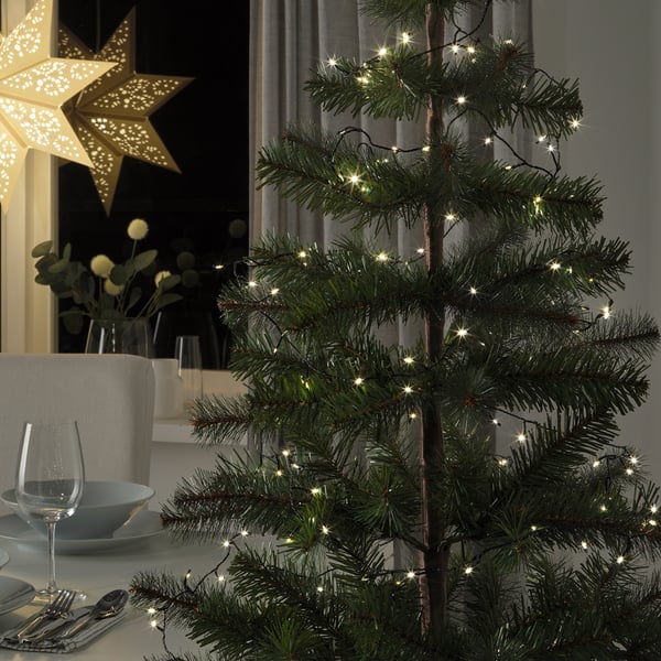 IKEA STRÅLA LED Lighting Chain With 100 Lights Black