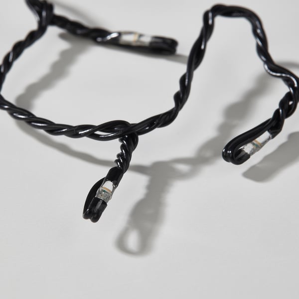 IKEA STRÅLA LED Lighting Chain With 200 Lights Black