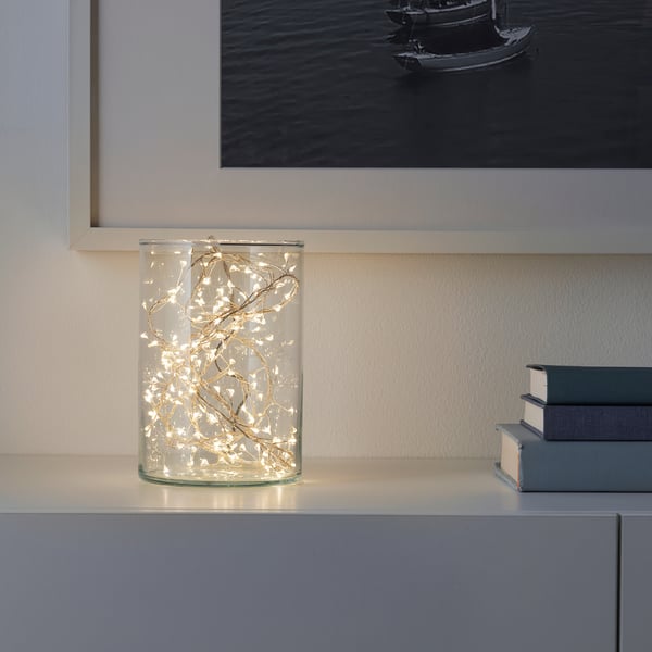 IKEA STRÅLA LED String Light With 160 Lights Battery Operated Mini