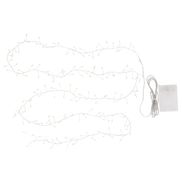 IKEA STRÅLA LED string light with 160 lights battery operated mini