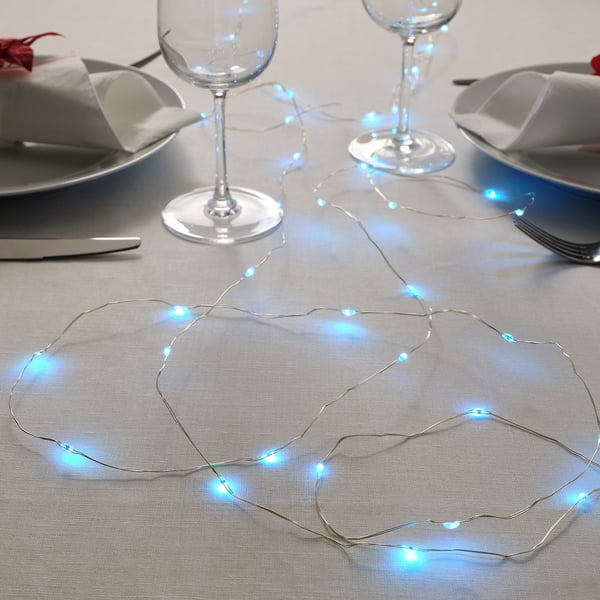 IKEA STRÅLA LED String Light With 40 Lights Battery Operated