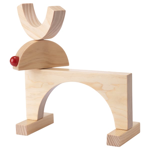 IKEA STRÅLA LED table decoration battery operated/reindeer