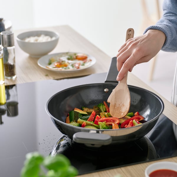 IKEA STRÅLFENA Spoon For Cooking Solid Birch 11 3/8 "