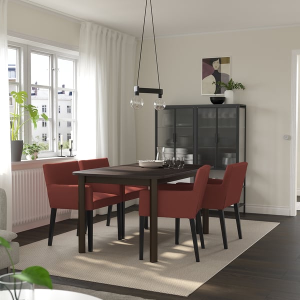 IKEA STRANDTORP Extendable Table Brown 59/80 3/4/102 3/8x37 3/8 "