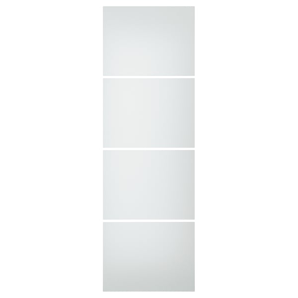 IKEA SVARTISDAL 4 panels for sliding door frame white paper effect 29 1/2x92 7/8 "