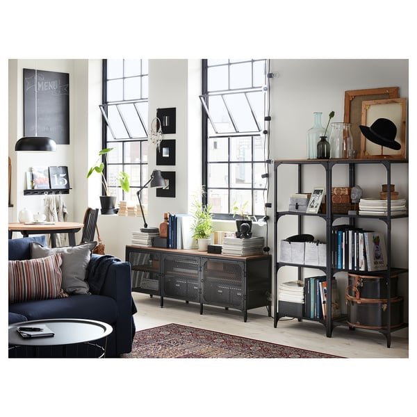 IKEA SVARTRÅ LED String Light With 12 Lights Black/outdoor