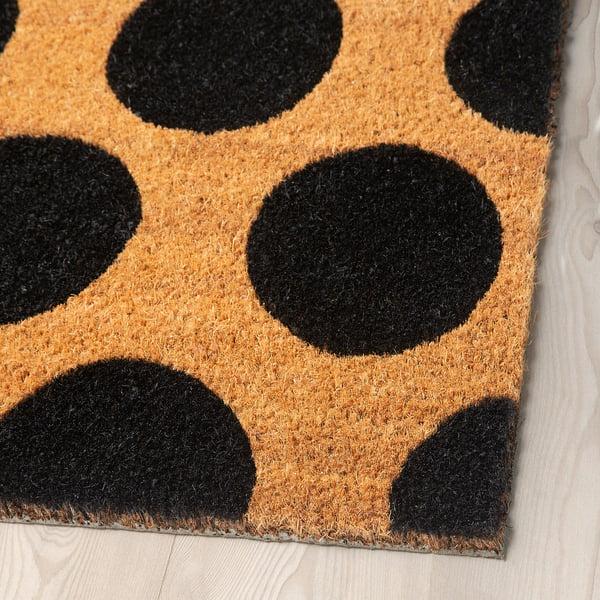 IKEA TÅGFORDON Door Mat Black/dot Pattern 2 ' 0 "x2 ' 11 "