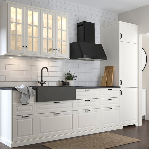 IKEA TALLSJÖN Apron Front Sink Dark Gray/stone Effect 29 7/8x26 1/8 "