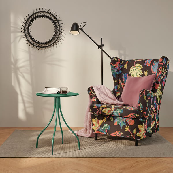 IKEA TÅNEBRO Side Table Indoor/outdoor/dark Green 18 1/8 "