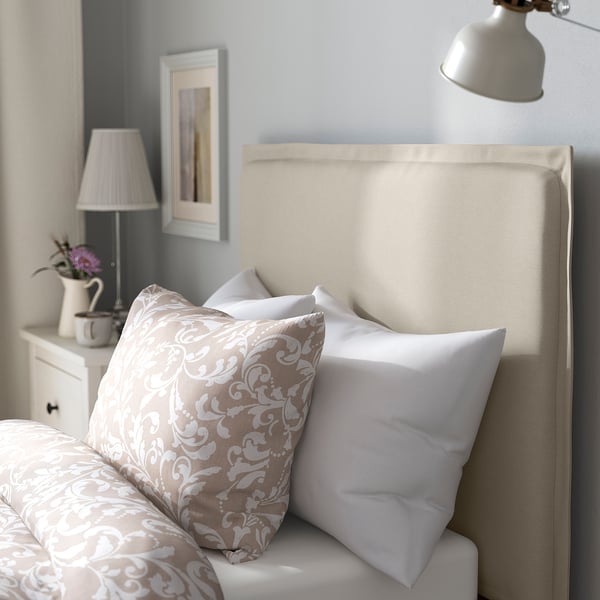 IKEA TÄRNKULLEN Upholstered Bed Frame Vissle Beige/Luröy Twin