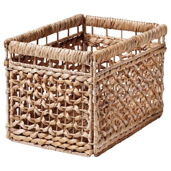 IKEA TÄTING Basket banana leaves/natural 13 ¾x9 ¾x9 ¾ "