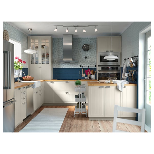 IKEA TIDIG Ceiling Light With 5 Spotlights Nickel Plated