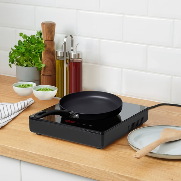 IKEA TILLREDA Portable Induction Cooktop 1 Zone Black
