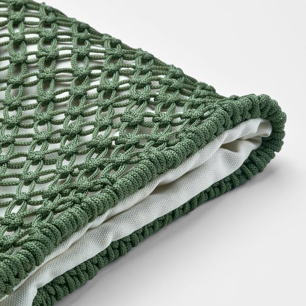 IKEA TOFTÖ Cushion Cover Dark Gray-green Outdoor/indoor 20x20 "