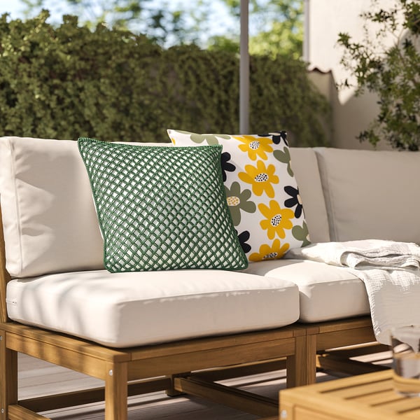 IKEA TOFTÖ Cushion Cover Dark Gray-green Outdoor/indoor 20x20 "