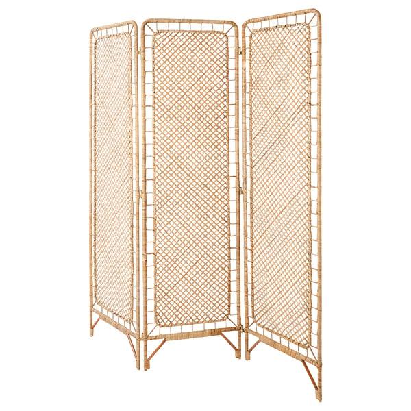 IKEA TOLKNING Room divider handmade rattan 59x66 7/8 "