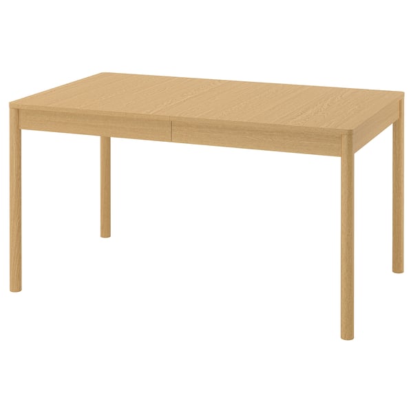 IKEA TONSTAD Extendable table oak veneer 55 1/8/77 1/8x33 1/2 "