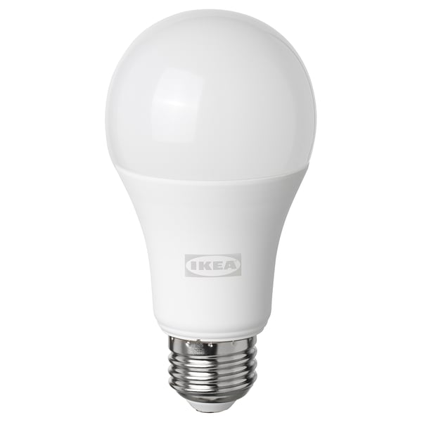 IKEA TRÅDFRI LED bulb E26 1100 lumen smart wireless dimmable/white spectrum globe