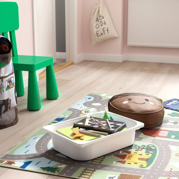 IKEA TROFAST Storage Combination With Boxes White/white 39x17 3/8x22 "