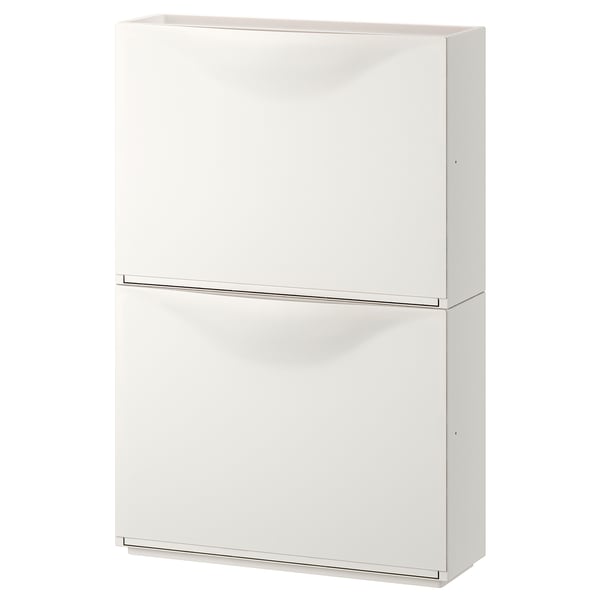 IKEA TRONES Shoe/storage cabinet white 20 1/2x7 1/8x15 3/8 "