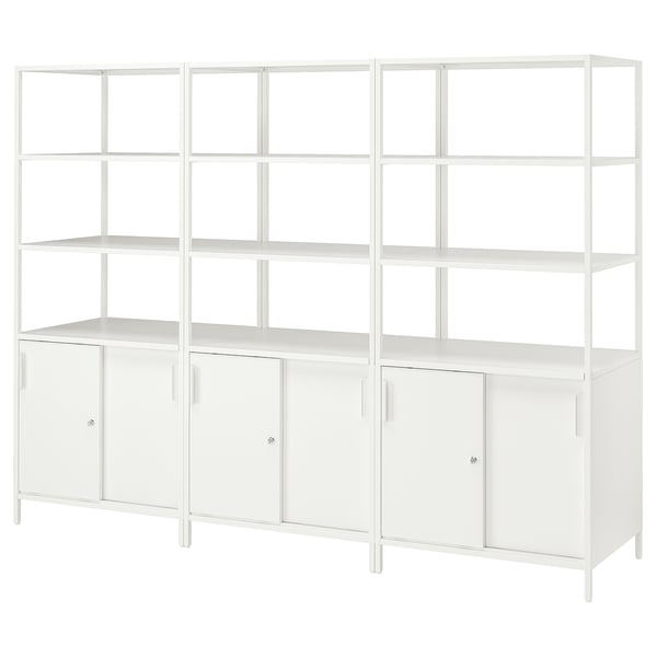 IKEA TROTTEN Cabinet combination white 94 1/2x70 7/8 "
