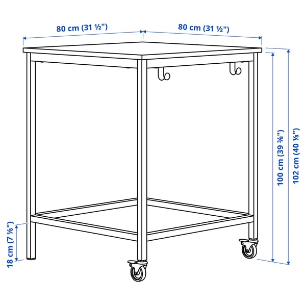 IKEA TROTTEN/LIDKULLEN Table And Sit/stand Support White/dark Gray