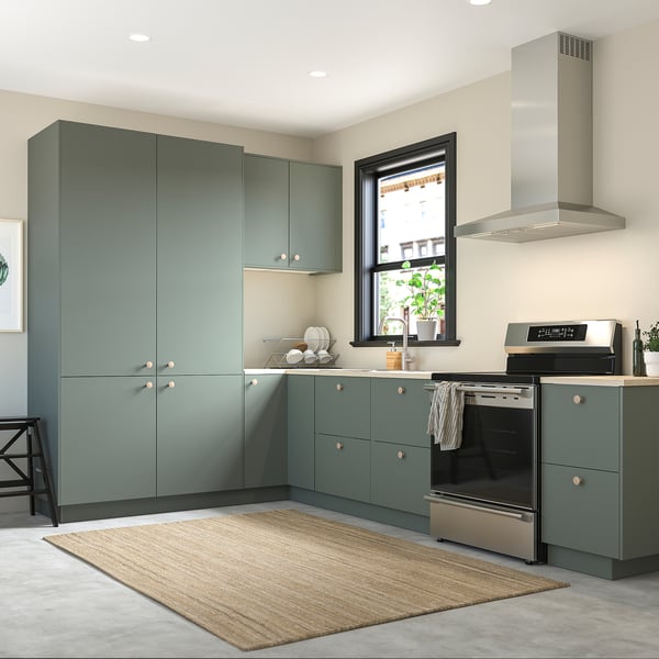 IKEA TVÄRSÄKER Range With Induction Cooktop Stainless Steel