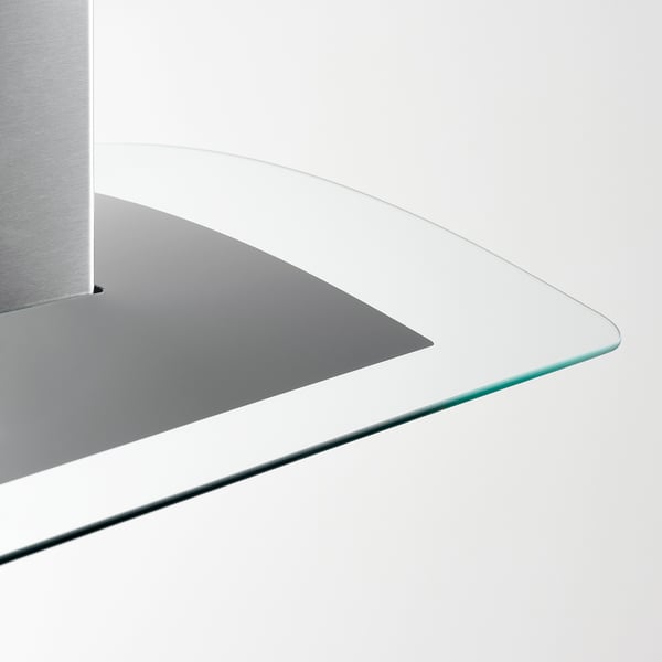 IKEA UNDANTAG Ceiling-mounted Range Hood Stainless Steel/glass