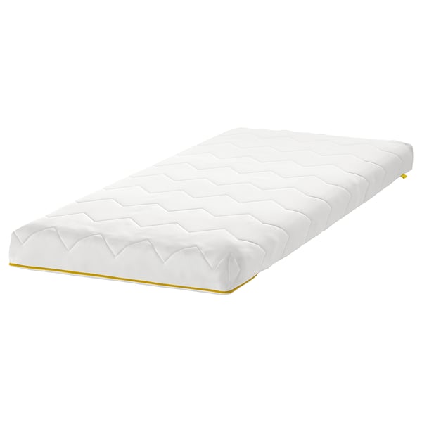 IKEA UNDERLIG Foam mattress for junior bed white 27 1/2x63 "