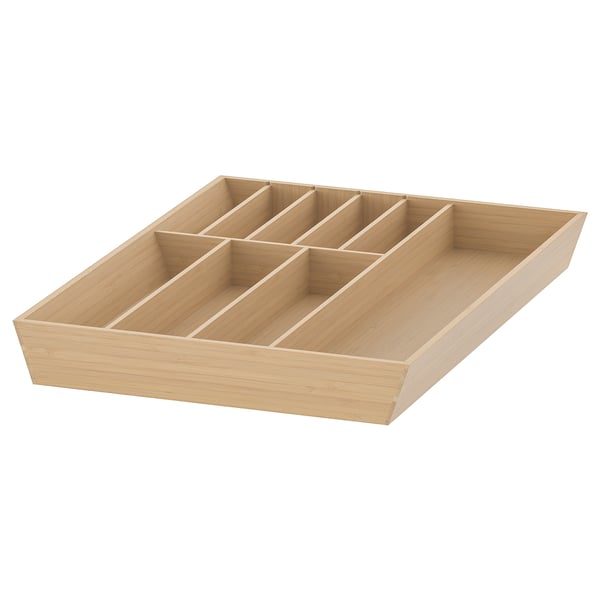 IKEA UPPDATERA Flatware tray light bamboo 15x19 ½ "
