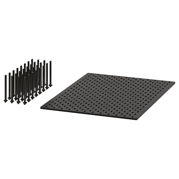IKEA UPPDATERA Pegboard drawer organizer anthracite 30 "