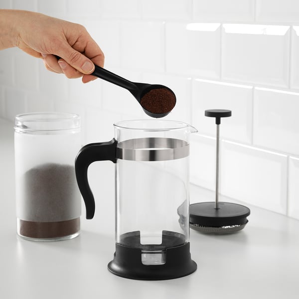 IKEA UPPHETTA French Press Coffee Maker Glass/stainless Steel 34 Oz