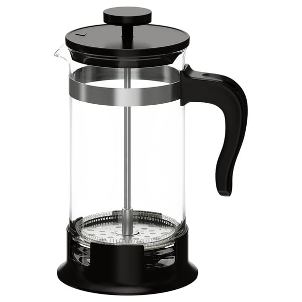 IKEA UPPHETTA French press coffee maker glass/stainless steel 34 oz