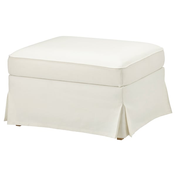 IKEA UPPLAND Cover For Ottoman With Storage Blekinge White