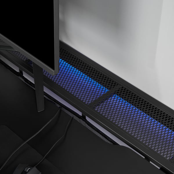IKEA UTESPELARE / MATCHSPEL Gaming Desk And Chair Black