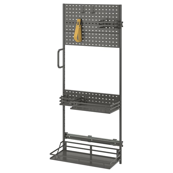 IKEA UTRUSTA Pull-out rack for cleaning supplies 55 1/8 "